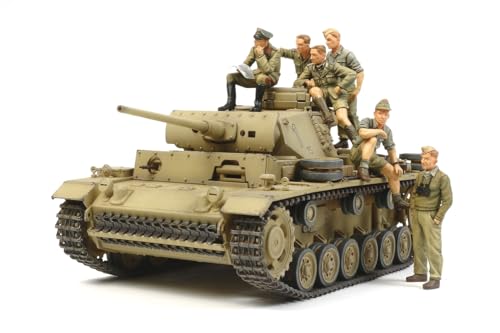 TAMIYA 300032405 - 1:35 Panzer Kampfwagen 3 L w/Rommel und DAK Crew TAMIYA 300032405 - 1:35 Panzer Kampfwagen 3 L w/Rommel und DAK Crew von TAMIYA