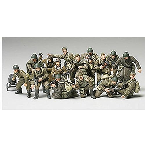 Tamiya 300032521-1:48 WWII Figuren-Set Russischer Infanterie Tamiya 300032521-1:48 WWII Figuren-Set Russischer Infanterie von TAMIYA