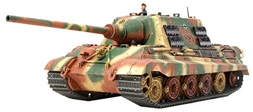 TAMIYA 300032569 - WWII Schwerer Deutscher Panzer Jagdtiger, frühe Produktion. 1:48, Mittel von TAMIYA