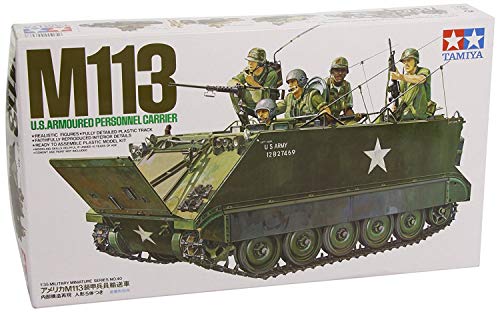 TAMIYA 300035040 - 1:35 US Transportpanzer M113 A.P.C (5), grün von TAMIYA