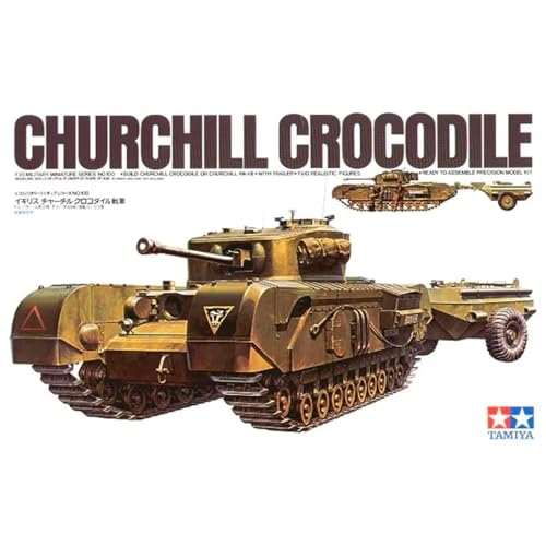 TAMIYA 300035100-1:35 WWII Britishe Panzer Churchill Crocodile(2) von TAMIYA