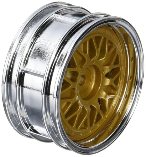 Tamiya 300050548 - Felgen Porsche Taisan, 26 mm, 2 Stück, Chrom/Gold Tamiya 300050548 - Felgen Porsche Taisan, 26 mm, 2 Stück, Chrom/Gold von Tamiya