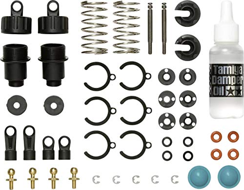 Tamiya 300050746 - C.V.A II Öldämpfer-Set, extra kurz, 2 Stück Tamiya 300050746 - C.V.A II Öldämpfer-Set, extra kurz, 2 Stück von Tamiya
