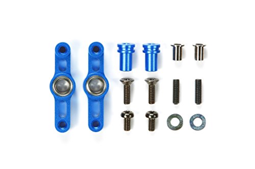 Tamiya 300054574 - TT-02 Alu Lenkhebel-Set, blau eloxiert Tamiya 300054574 - TT-02 Alu Lenkhebel-Set, blau eloxiert von Tamiya
