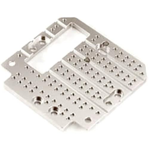 TAMIYA 1:14 Alu Kupplungshebelplate 2/3 Achs, Silber von TAMIYA