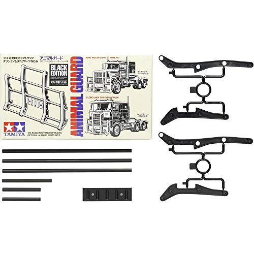 TAMIYA 300056547 56547 1:14 Rammschutz schwarz für US-Trucks, Medium von TAMIYA