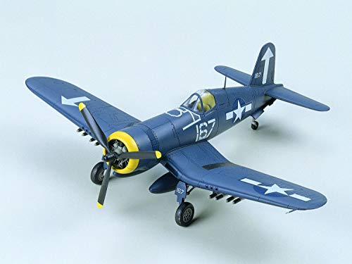TAMIYA 300060752 F4U-1D or Vought F4U Corsair Militärflugzeug 300060752-1:72, originalgetreue Nachbildung, Plastik Bausatz, Basteln, Modellbausatz, Zusammenbauen, unlackiert, blau TAMIYA 300060752 F4U-1D or Vought F4U Corsair Militärflugzeug 300060752-1:72, originalgetreue Nachbildung, Plastik Bausatz, Basteln, Modellbausatz, Zusammenbauen, unlackiert, blau von TAMIYA