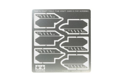 Tamiya 300074097 - Photoätz-Sägeblatt, 0.1 mm, 2 x 3 Stück Tamiya 300074097 - Photoätz-Sägeblatt, 0.1 mm, 2 x 3 Stück von Tamiya