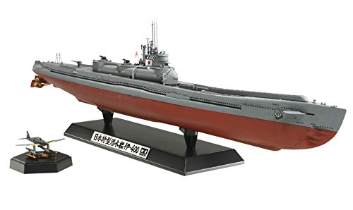 Tamiya 300078019 300078019-1:350 WWII Japanische U-Boot i-400,originalgetreue Nachbildung, Plastik Bausatz, Basteln, Modellbausatz, Zusammenbauen, unlackiert, 348.5 mm Length von TAMIYA