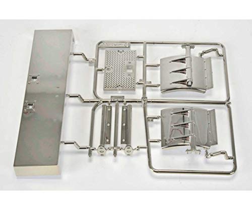 TAMIYA 319000760 D-Teile Stoßstange Chrom Grand Hauler, Silber von TAMIYA