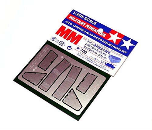 TAMIYA 35272 1:35 Photoätzte. Leopard 2A6 35271/25207 - Modellbau, Basteln, Hobby, Kleben, Zubehör, Ersatzteil, Plastik Modellbau, 1:35 von TAMIYA
