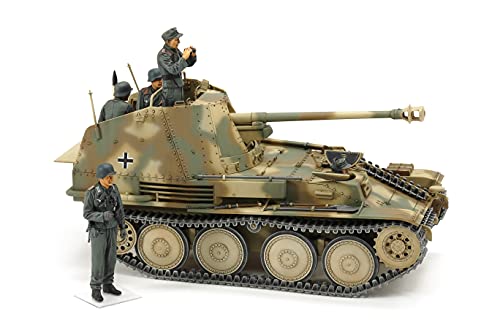 TAMIYA 35364 - 1:35 Deutscher Jagd Panzer Marder III Normandie, Modellbau, Plastik Bausatz, Hobby, Basteln, Kleben, Modellbausatz, Modell, Zusammenbauen von TAMIYA