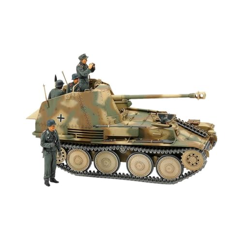 TAMIYA 35364 - 1:35 Deutscher Jagd Panzer Marder III Normandie, Modellbau, Plastik Bausatz, Hobby, Basteln, Kleben, Modellbausatz, Modell, Zusammenbauen von TAMIYA