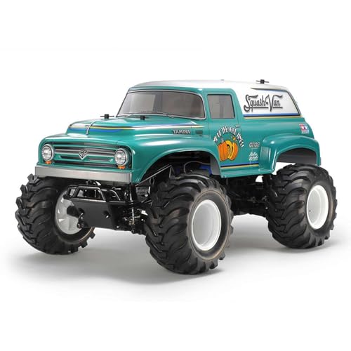 TAMIYA 47497 1:10 RC Squash Van 4WD GF-02 Vorlackiert - ferngesteuertes Auto, Fahrzeug, Modellbau, Zusammenbauen, Hobby, RC Bausatz TAMIYA 47497 1:10 RC Squash Van 4WD GF-02 Vorlackiert - ferngesteuertes Auto, Fahrzeug, Modellbau, Zusammenbauen, Hobby, RC Bausatz von TAMIYA