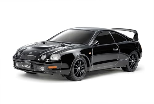 TAMIYA 47510 1:10 RC Toyota Celica GT-Four ST205 schwarz TT-02 - ferngesteuertes Auto, Fahrzeug, Modellbau, Zusammenbauen, Hobby, RC Bausatz von TAMIYA