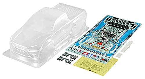 TAMIYA 51611 - Karosserie-Satz Toyota Hilux Extra Cab CC-01, Ersatzteil, Modellbau, Zubehör von Tamiya