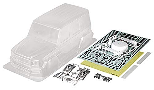 TAMIYA Karosserie-Satz MERC.-Benz G500 CC-02/01 267mm, Zubehör für ferngesteuertes Auto, Ersatzkarosserie, RC Modellbau von TAMIYA