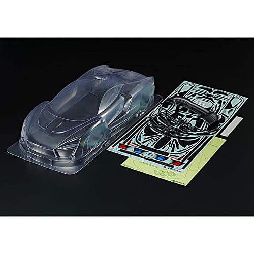 Tamiya 51693 Kar.-Satz McLaren Senna RS257mm - Zubehör für ferngesteuertes Auto, Ersatzkarosserie, RC, Modellbau, Mehrfarbig Tamiya 51693 Kar.-Satz McLaren Senna RS257mm - Zubehör für ferngesteuertes Auto, Ersatzkarosserie, RC, Modellbau, Mehrfarbig von TAMIYA