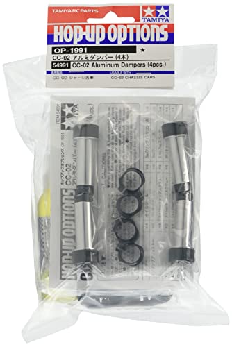 TAMIYA CC-02 Alu Dämpfer-Set (4), Ersatzteil, Modellbau, Zubehör für RC Fahrzeug/ferngesteuertes Auto von TAMIYA