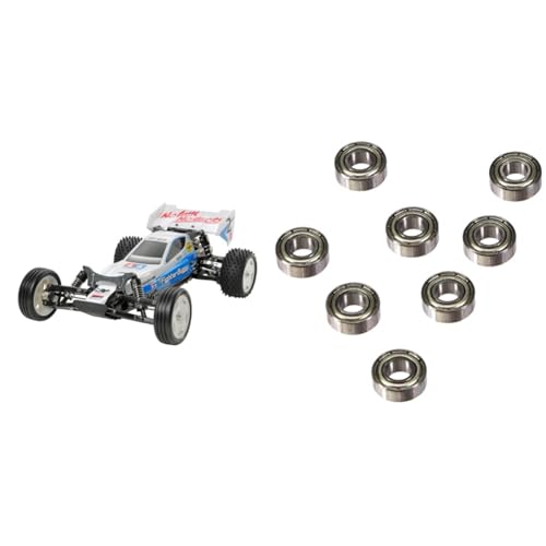 TAMIYA 58587 1:10 Neo Fighter Buggy DT-03 Bausatz Bundle Kugellager - Ferngesteuertes Auto, Fahrzeug, Modellbau, Zusammenbauen, Hobby, RC Bausatz TAMIYA 58587 1:10 Neo Fighter Buggy DT-03 Bausatz Bundle Kugellager - Ferngesteuertes Auto, Fahrzeug, Modellbau, Zusammenbauen, Hobby, RC Bausatz von TAMIYA