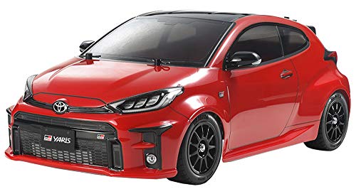 TAMIYA 1:10 RC Toyota G.R. Yaris (M05), ferngesteuertes Auto, RC Fahrzeug, Modellbau, Bausatz zum Zusammenbauen, Bausatzmodell von TAMIYA