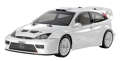 TAMIYA 58724 1:10 RC Ford Focus RS Custom TT-02 - ferngesteuertes Auto, Fahrzeug, Modellbau, Zusammenbauen, Hobby, RC Bausatz, RC Geschenk von TAMIYA