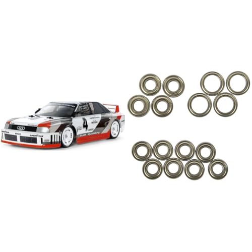 TAMIYA 58744 1:10 RC Audi 90 Quattro Racing TT-02 Bundle Kugellager- ferngesteuertes Auto, Fahrzeug, Modellbau, Zusammenbauen, Hobby, RC Bausatz TAMIYA 58744 1:10 RC Audi 90 Quattro Racing TT-02 Bundle Kugellager- ferngesteuertes Auto, Fahrzeug, Modellbau, Zusammenbauen, Hobby, RC Bausatz von TAMIYA