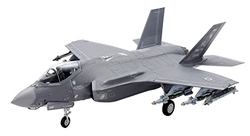 TAMIYA 60792 1:72 F-35A Lightning II - originalgetreue Nachbildung, Plastik Bausatz, Basteln, Modellbausatz, Zusammenbauen, unlackiert, Mehrfarbig von TAMIYA