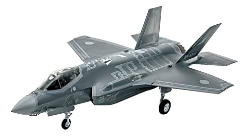TAMIYA 61124 1:48 US F-35A Lightning II - originalgetreue Nachbildung, Plastik Bausatz, Basteln, Modellbausatz, Zusammenbauen, unlackiert, Mehrfarbig, Mittel von TAMIYA