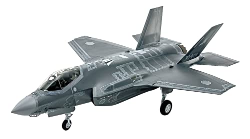 TAMIYA 61124 1:48 US F-35A Lightning II - originalgetreue Nachbildung, Plastik Bausatz, Basteln, Modellbausatz, Zusammenbauen, unlackiert, Mehrfarbig, Mittel von Tamiya