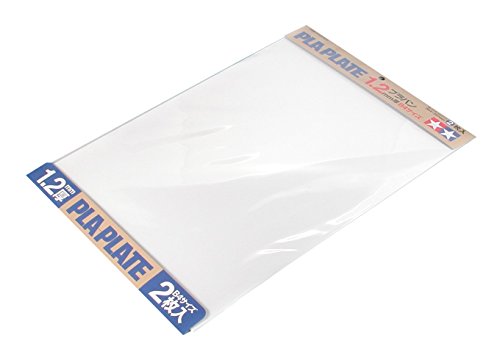 TAMIYA 70125 - Kunststoff-Platte 1.2 mm, 2 Stück, 257 x 364 mm, weiß TAMIYA 70125 - Kunststoff-Platte 1.2 mm, 2 Stück, 257 x 364 mm, weiß von TAMIYA