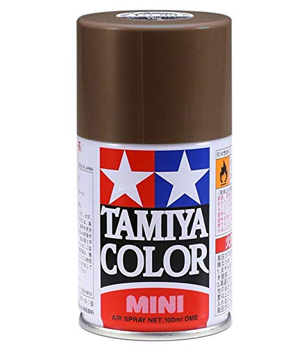 TAMIYA 85062-A00 TS-62 NATO Braun matt 100ml-Sprühfarbe für Plastikmodellbau, Bastelzubehör, Sprühfarbe für den Modellbau von TAMIYA