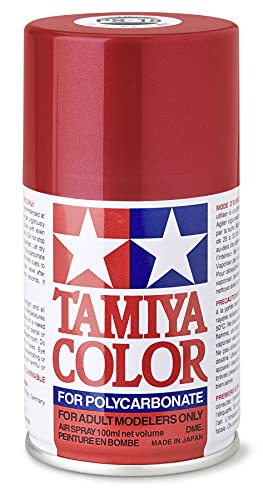 TAMIYA 86015 PS-15 Metallic Rot Polycarbonat 100ml - Sprühfarbe für Plastikmodellbau, Modellbau und Bastelzubehör, Sprühfarben für den Modellbau TAMIYA 86015 PS-15 Metallic Rot Polycarbonat 100ml - Sprühfarbe für Plastikmodellbau, Modellbau und Bastelzubehör, Sprühfarben für den Modellbau von TAMIYA