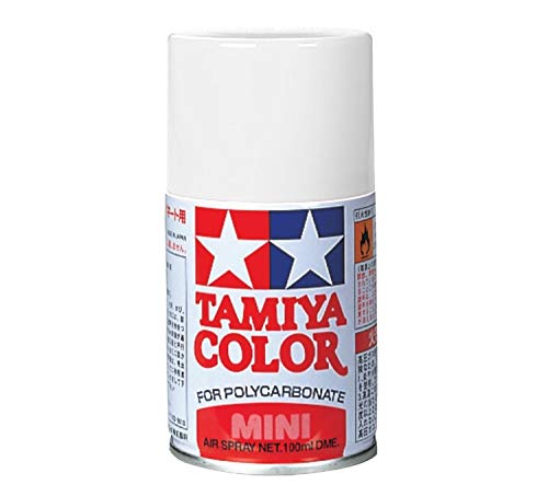 TAMIYA 86057 PS-57 Perleffekt Weiss Polycarbonat 100ml - Sprühfarbe für Plastikmodellbau, Modellbau und Bastelzubehör, Sprühfarben für den Modellbau TAMIYA 86057 PS-57 Perleffekt Weiss Polycarbonat 100ml - Sprühfarbe für Plastikmodellbau, Modellbau und Bastelzubehör, Sprühfarben für den Modellbau von TAMIYA