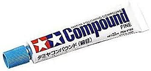 Tamiya Politur fein 22ml Politur-/Schleifp., Modellbau-Zubehör, Bastelwerkzeuge, hochwertiges Modellbauzubehör von Tamiya