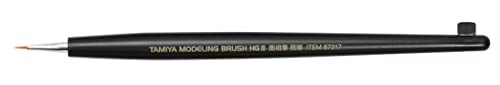 Tamiya 87217 Pinsel HG II Punkt Extra Fein Kunsthaar - Modellbau Pinsel, Modellbau-Zubehör, Bastelwerkzeuge, hochwertiges Modellbauzubehör, Schwarz Tamiya 87217 Pinsel HG II Punkt Extra Fein Kunsthaar - Modellbau Pinsel, Modellbau-Zubehör, Bastelwerkzeuge, hochwertiges Modellbauzubehör, Schwarz von TAMIYA