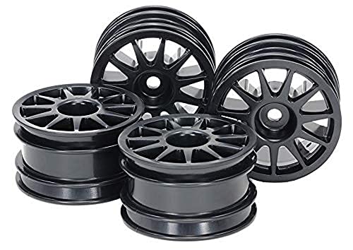 TAMIYA - M-Chassis 11-Sp.-Felge Schwarz (4);Zubehör, Felgen, Tuning, basteln, Hobby von TAMIYA