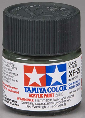 TAMIYA Mini XF27 - Vert Noir Mat TAMIYA Mini XF27 - Vert Noir Mat von The Hobby Company