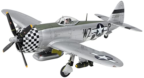 TAMIYA 25214 1:48 P-47D Thunderbolt & Lt. Veh. 4x4 - Modellbau, Plastik Bausatz, Hobby, Basteln, Kleben, Modellbausatz, Modell, Zusammenbauen von TAMIYA