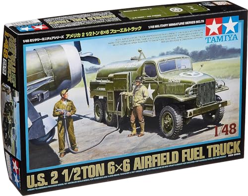 TAMIYA TAM32579 300032579 - 0.075 US WWII 2.5 to 6 x 6 Flugfeld Tankw TAMIYA TAM32579 300032579 - 0.075 US WWII 2.5 to 6 x 6 Flugfeld Tankw von TAMIYA