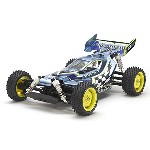 TAMIYA TAM58630 1:10 RC Plasma Edge II (TT-02B) - ferngesteuertes Auto/Fahrzeug - Off Road Race Buggy - RC Bausatz - Elektromotor - unlackiert - 58630 von TAMIYA