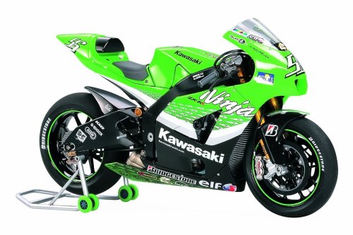 TAMIYA TMYTAM14109 300014109 - 0.05 Kawasaki Ninja ZX-RR Nr. 55 2006, grün von Tamiya