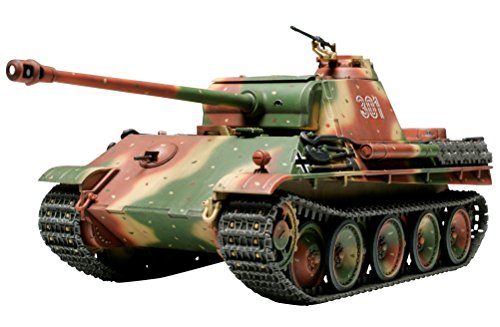 Tamiya -AUSF. G 32520 1:48 Deutscher Panther Typ G-Replik originalgetreu, Kunststoff, Hobby, Modellbausatz, Montage, unlackiert, Mehrfarbig, S von TAMIYA
