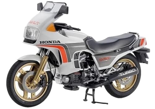 Tamiya 14016 1:12 Honda CX500 Turbo - originalgetreue Nachbildung, Plastik Bausatz, Basteln, Modellbausatz, Zusammenbauen, unlackiert, Mehrfarbig, Unbemalt Tamiya 14016 1:12 Honda CX500 Turbo - originalgetreue Nachbildung, Plastik Bausatz, Basteln, Modellbausatz, Zusammenbauen, unlackiert, Mehrfarbig, Unbemalt von Tamiya