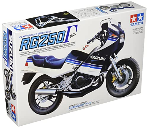Tamiya 14024-000 Fahrzeug 14024 1:12 Suzuki RG250 R Gamma-Originalgetreue Nachbildung, Modellbau, Plastik Bausatz, Basteln, Hobby, Modellbausatz, Zusammenbauen, unlackiert Tamiya 14024-000 Fahrzeug 14024 1:12 Suzuki RG250 R Gamma-Originalgetreue Nachbildung, Modellbau, Plastik Bausatz, Basteln, Hobby, Modellbausatz, Zusammenbauen, unlackiert von TAMIYA