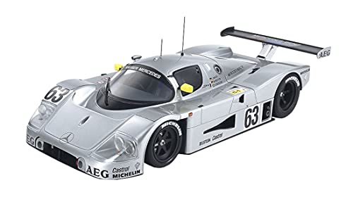 Tamiya 24359 1:24 Sauber-Mercedes C9 1989 - Originalgetreue Nachbildung, Modellbau, Plastik Bausatz, Basteln, Hobby, Modellbausatz, Zusammenbauen, unlackiert Tamiya 24359 1:24 Sauber-Mercedes C9 1989 - Originalgetreue Nachbildung, Modellbau, Plastik Bausatz, Basteln, Hobby, Modellbausatz, Zusammenbauen, unlackiert von TAMIYA