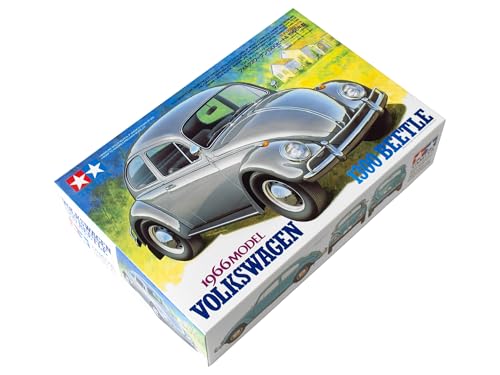 Tamiya 300024136 - 1:24 Volkswagen Käfer 1300 1966, Silber von Tamiya