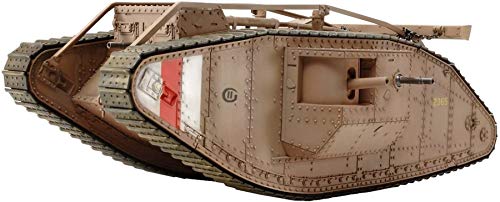 Tamiya 300030057 - 1:35 WWI Britische Panzer Mk. IV Male motor, Braun von Tamiya