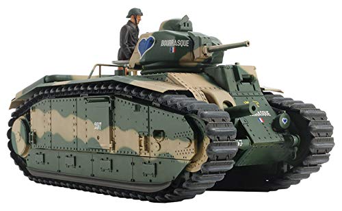 Tamiya 300030058 - 1:35 WWII französische Panzer B1 bis (motor.) von TAMIYA