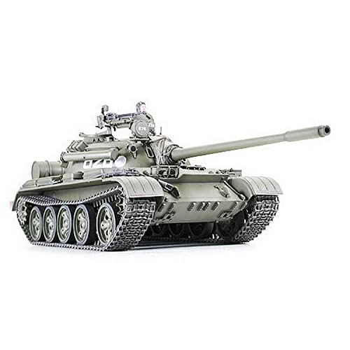 TAMIYA TAM35257 300035257 - 1:35 Russiche Military Kampfpanzer T-55 A -1, Armeegrün von Tamiya